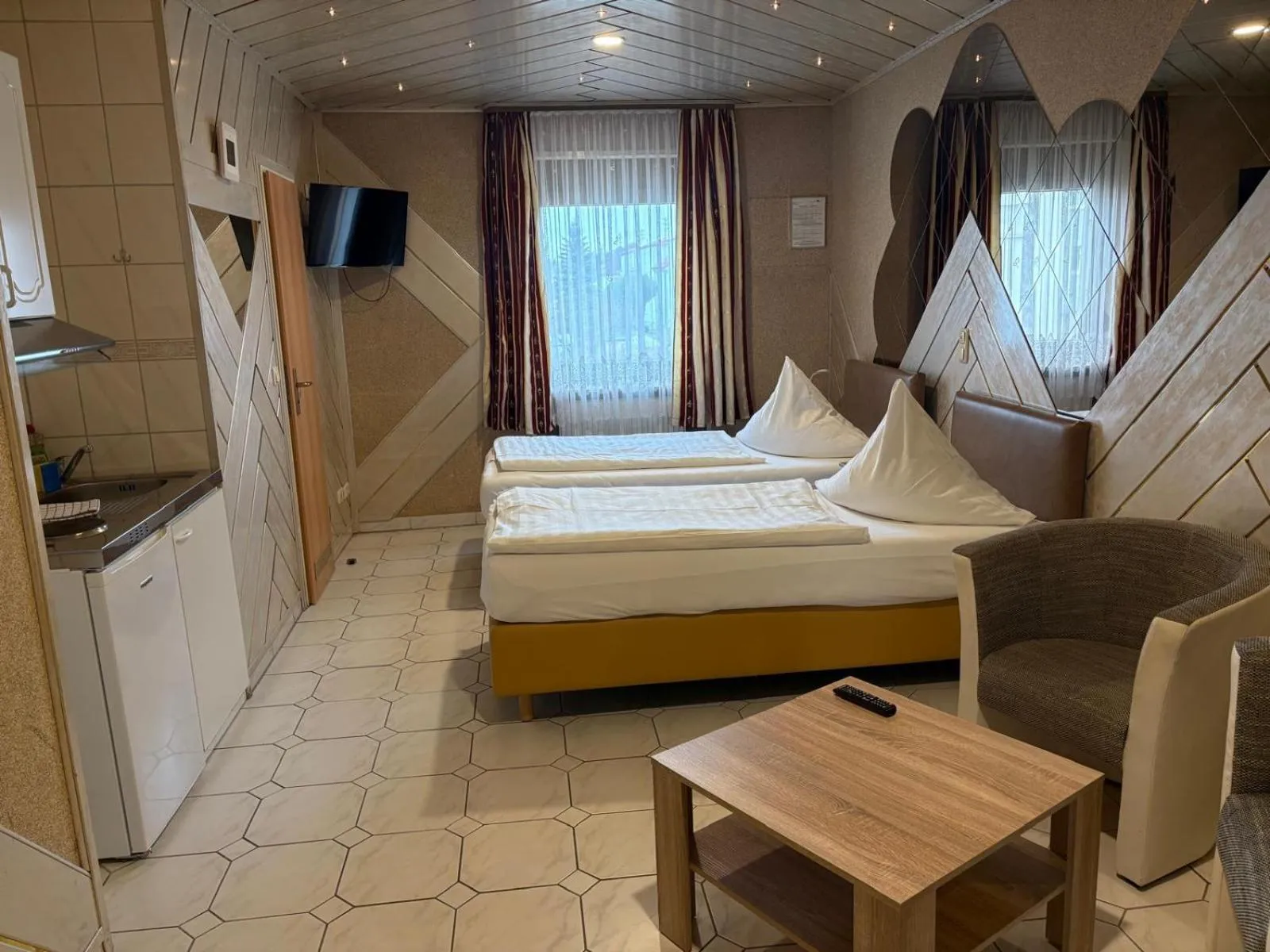 Bed in Central Hotel