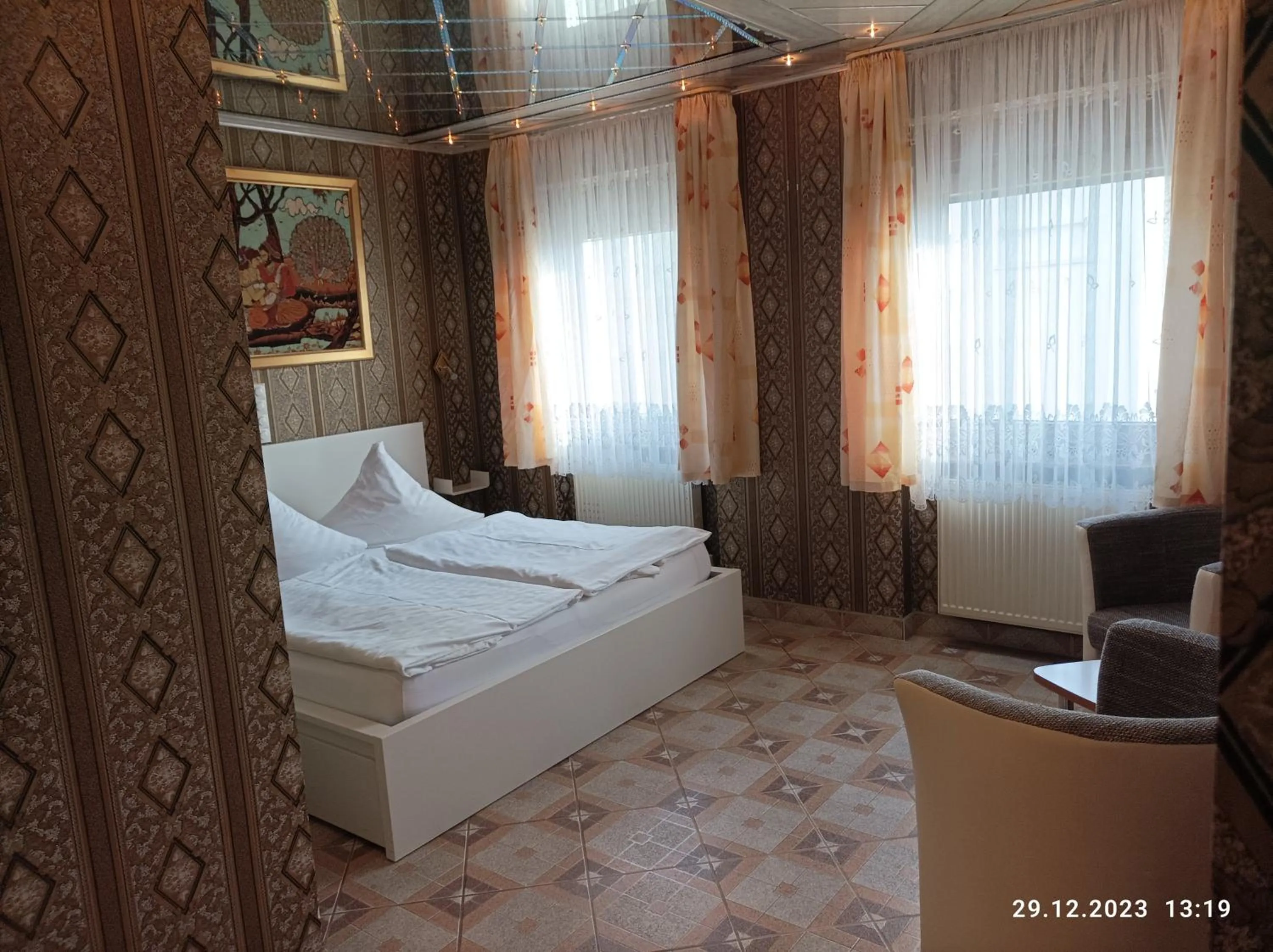 Bed in Central Hotel