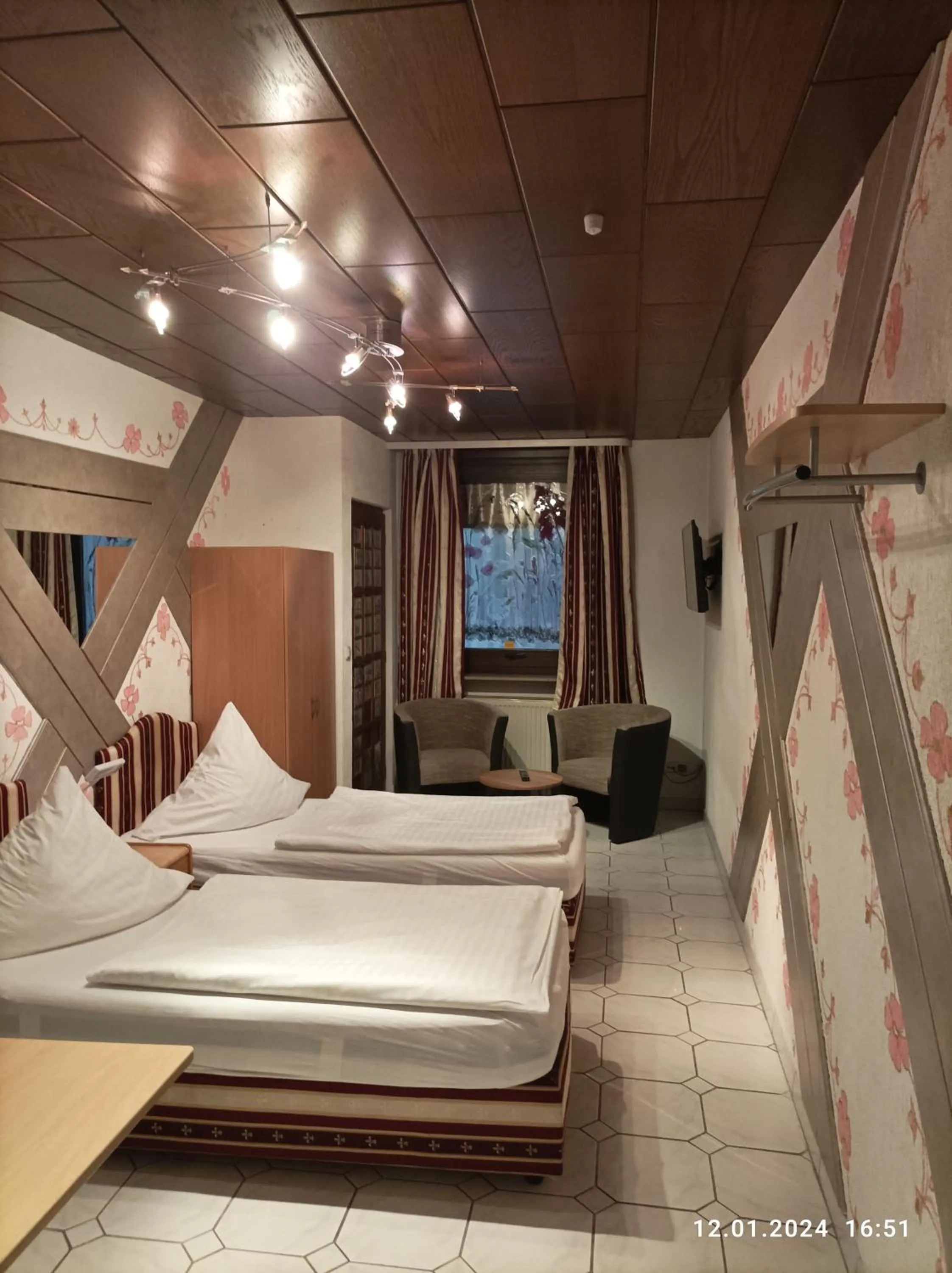 Bed in Central Hotel