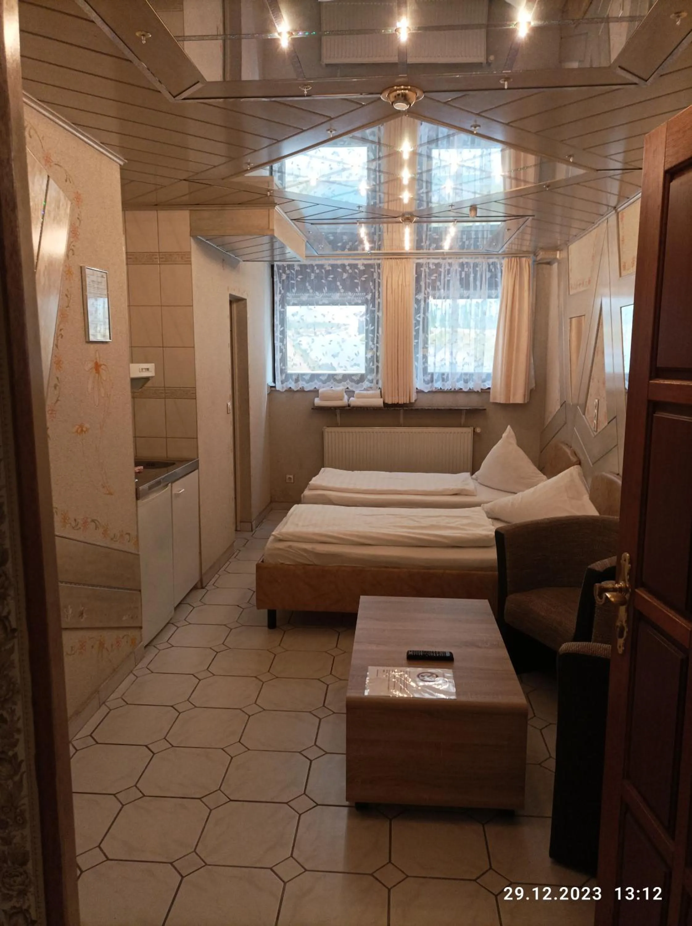 Bed in Central Hotel