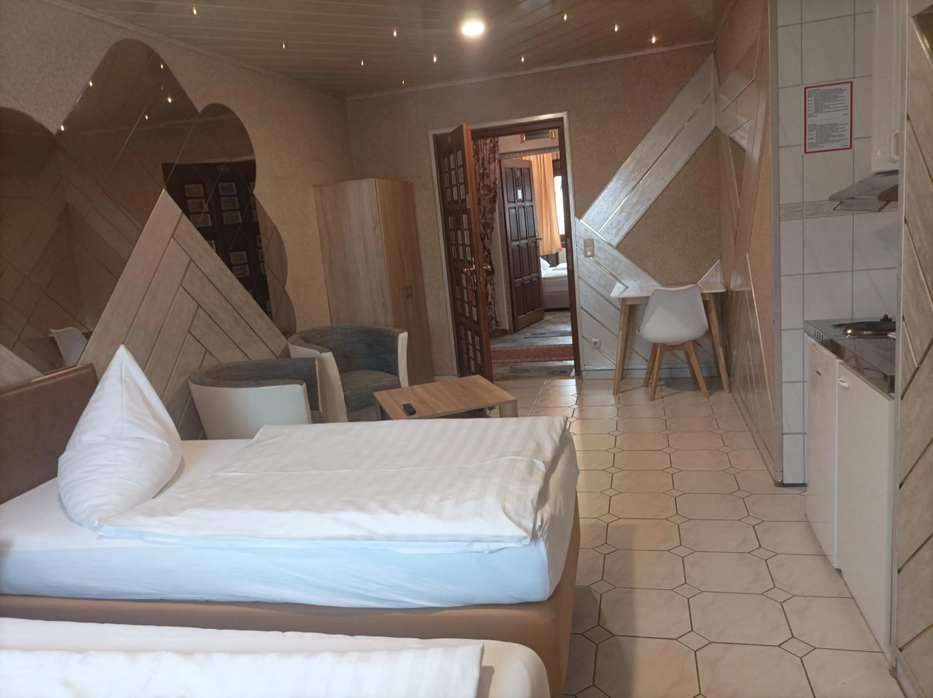 Bed in Central Hotel