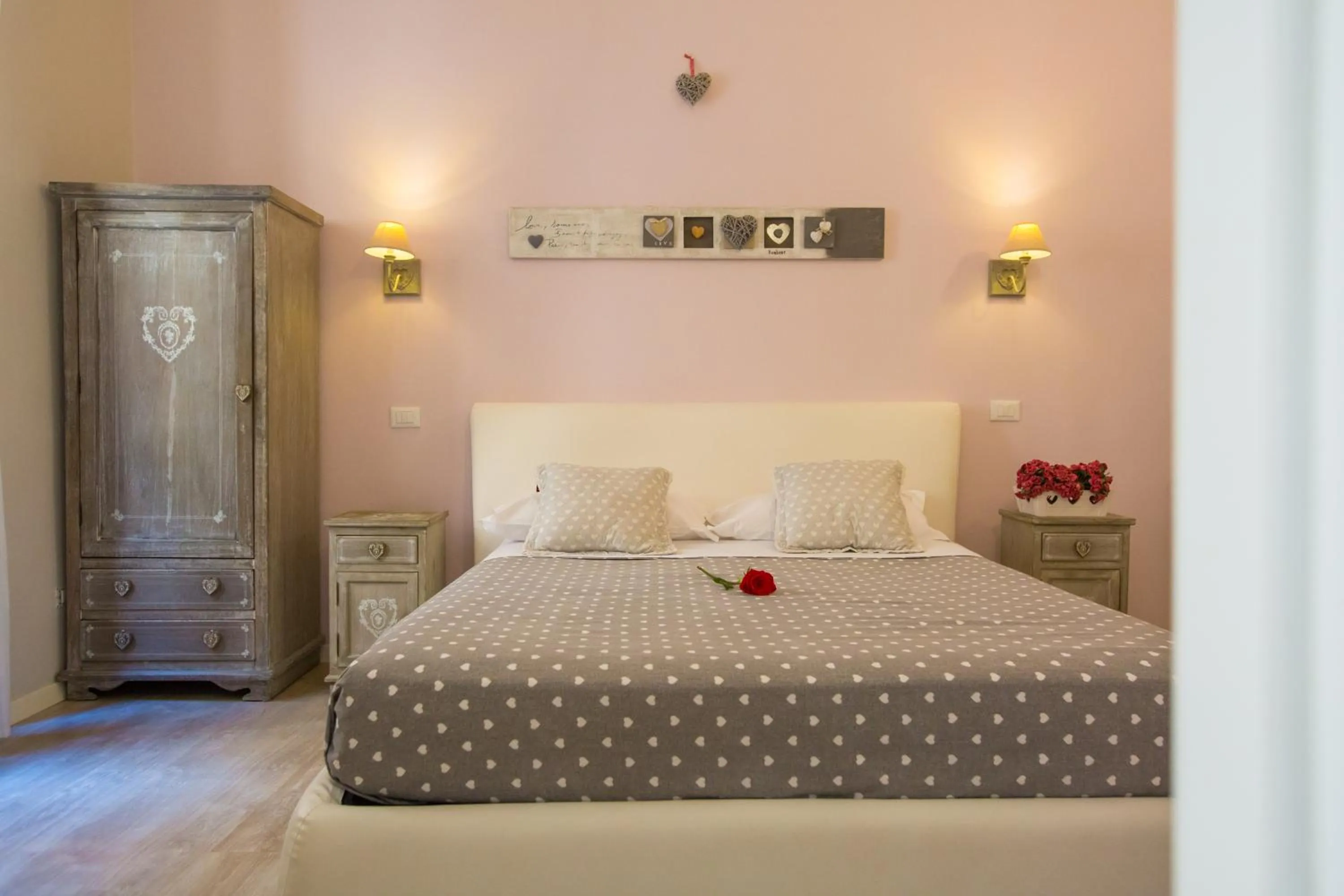 Bedroom, Bed in B&B Vatican's Keys