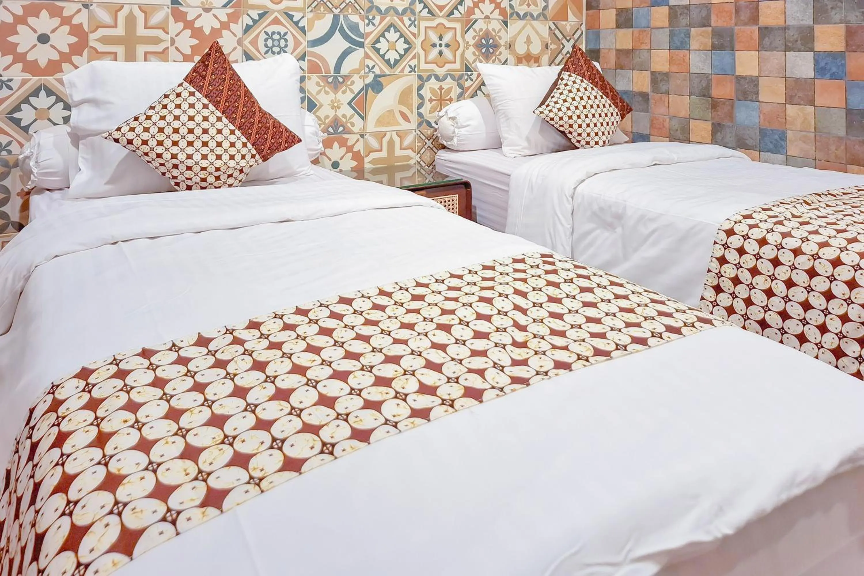 Bedroom, Bed in Omah Kampoeng Near UKSW Salatiga Mitra RedDoorz