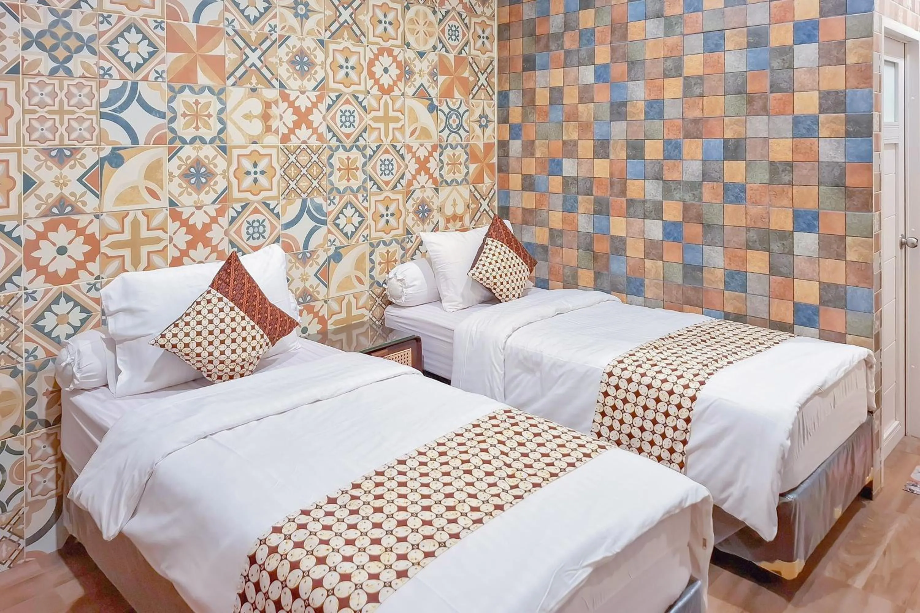 Bedroom, Bed in Omah Kampoeng Near UKSW Salatiga Mitra RedDoorz