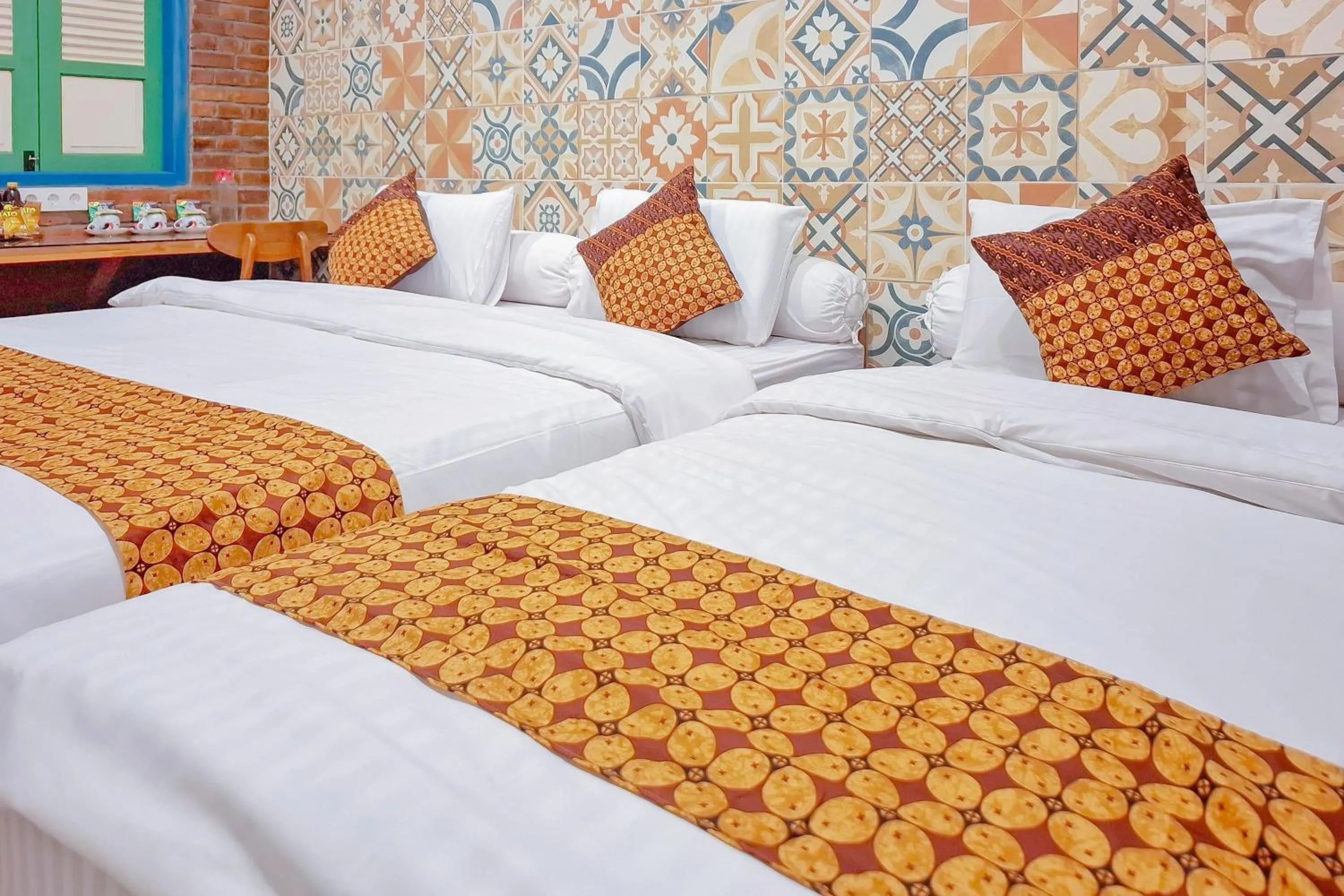 Bedroom, Bed in Omah Kampoeng Near UKSW Salatiga Mitra RedDoorz