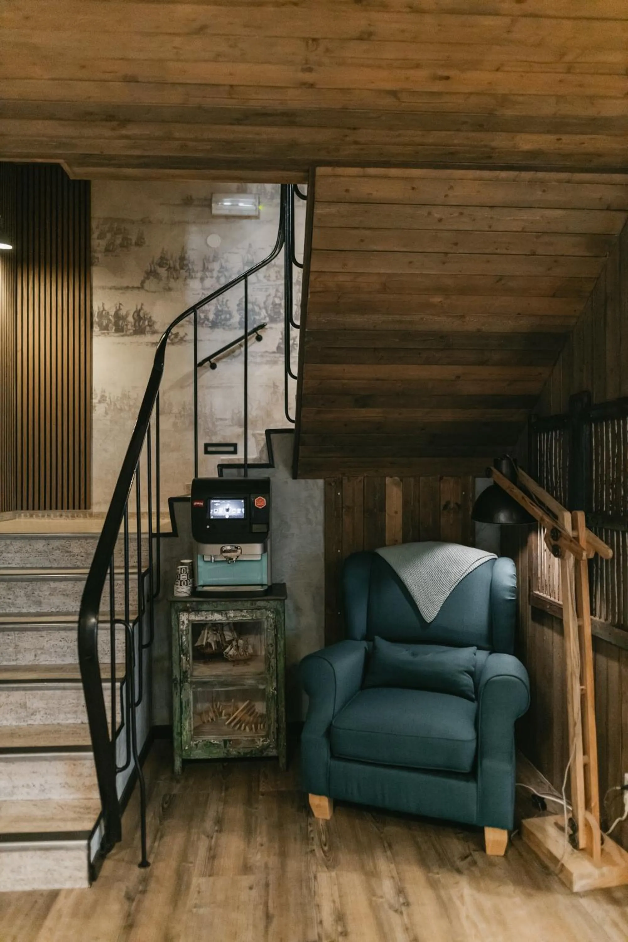 Seating area in Havshotellet