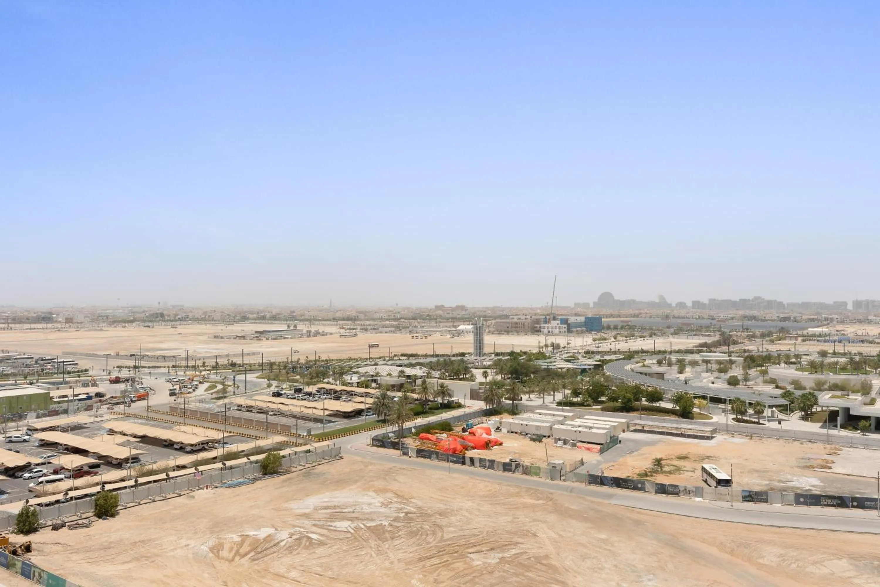 City view in Silkhaus Vacation Homes Modern 1BDR in Oasis Near Masdar City Park