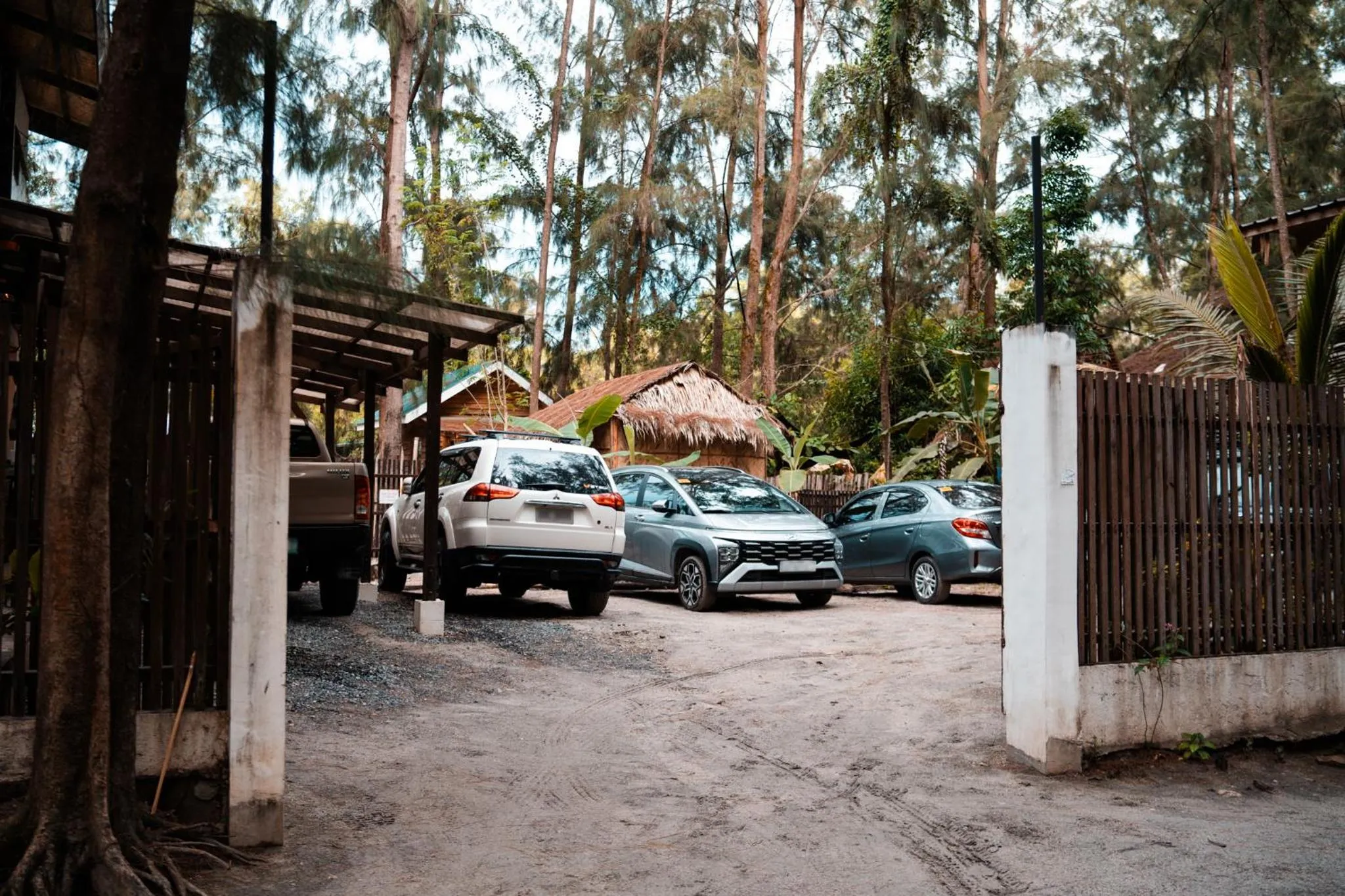 Parking in Aluntala Hostel