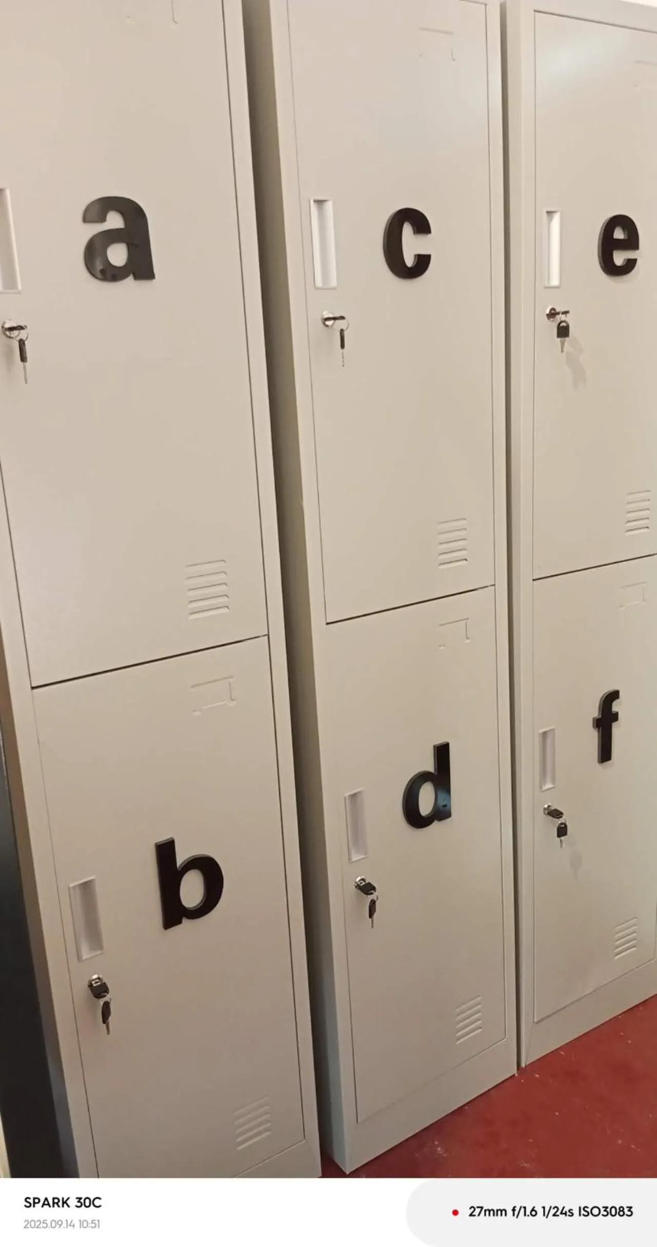 wardrobe in Mimosa Backpackers Hostel