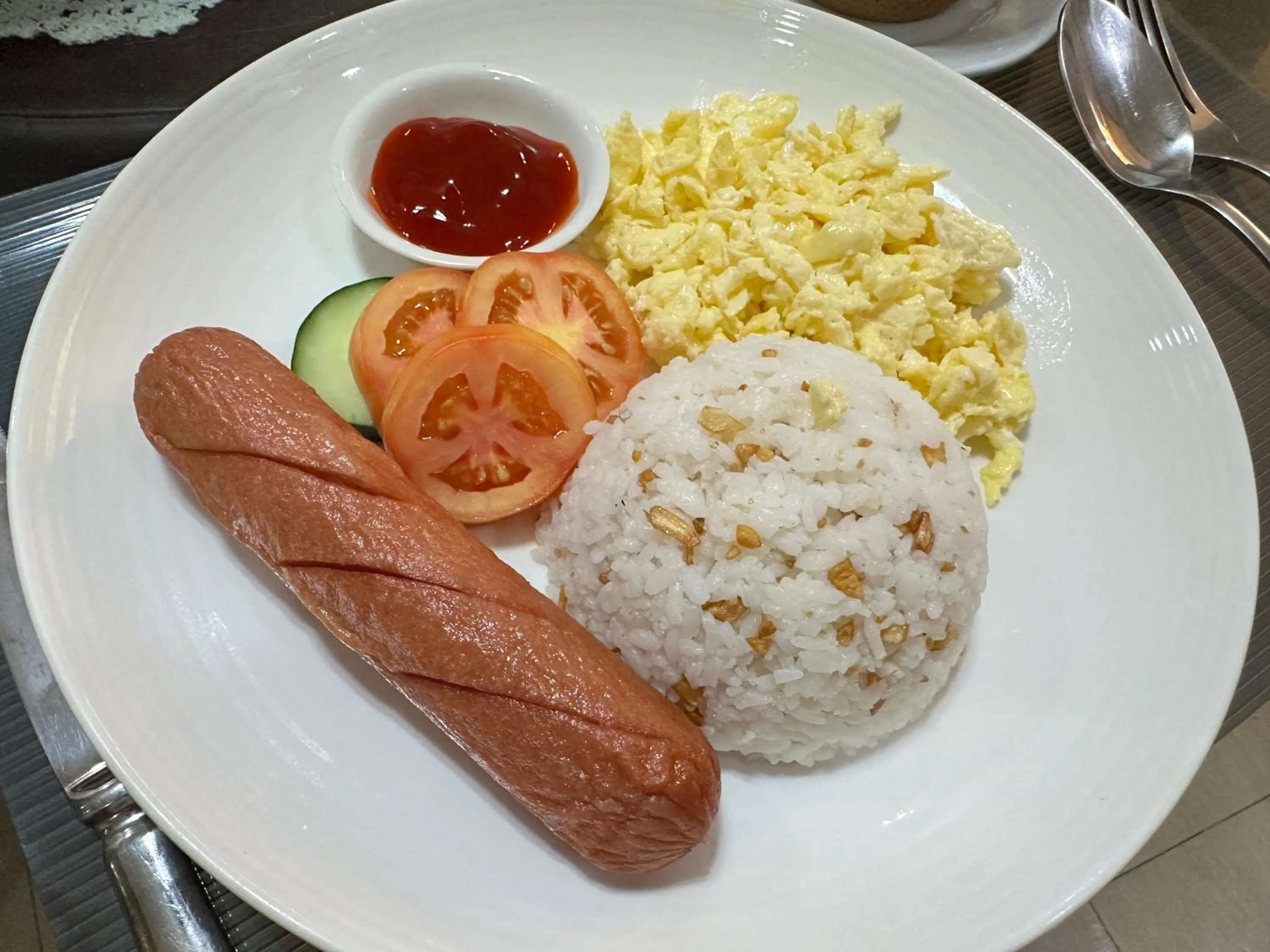 Breakfast in Lee Boutique Hotel Tagaytay