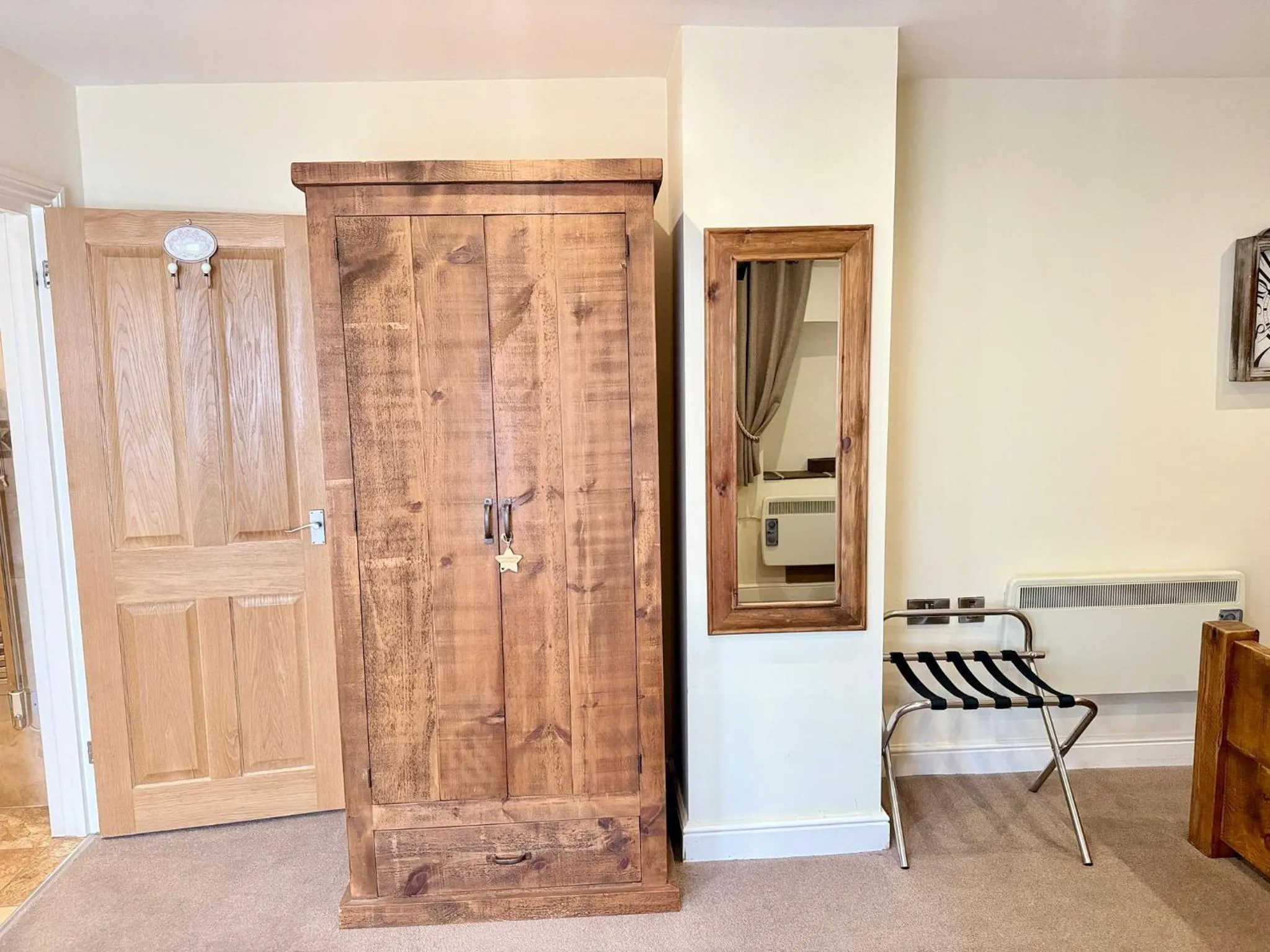 wardrobe in The Woodman Inn