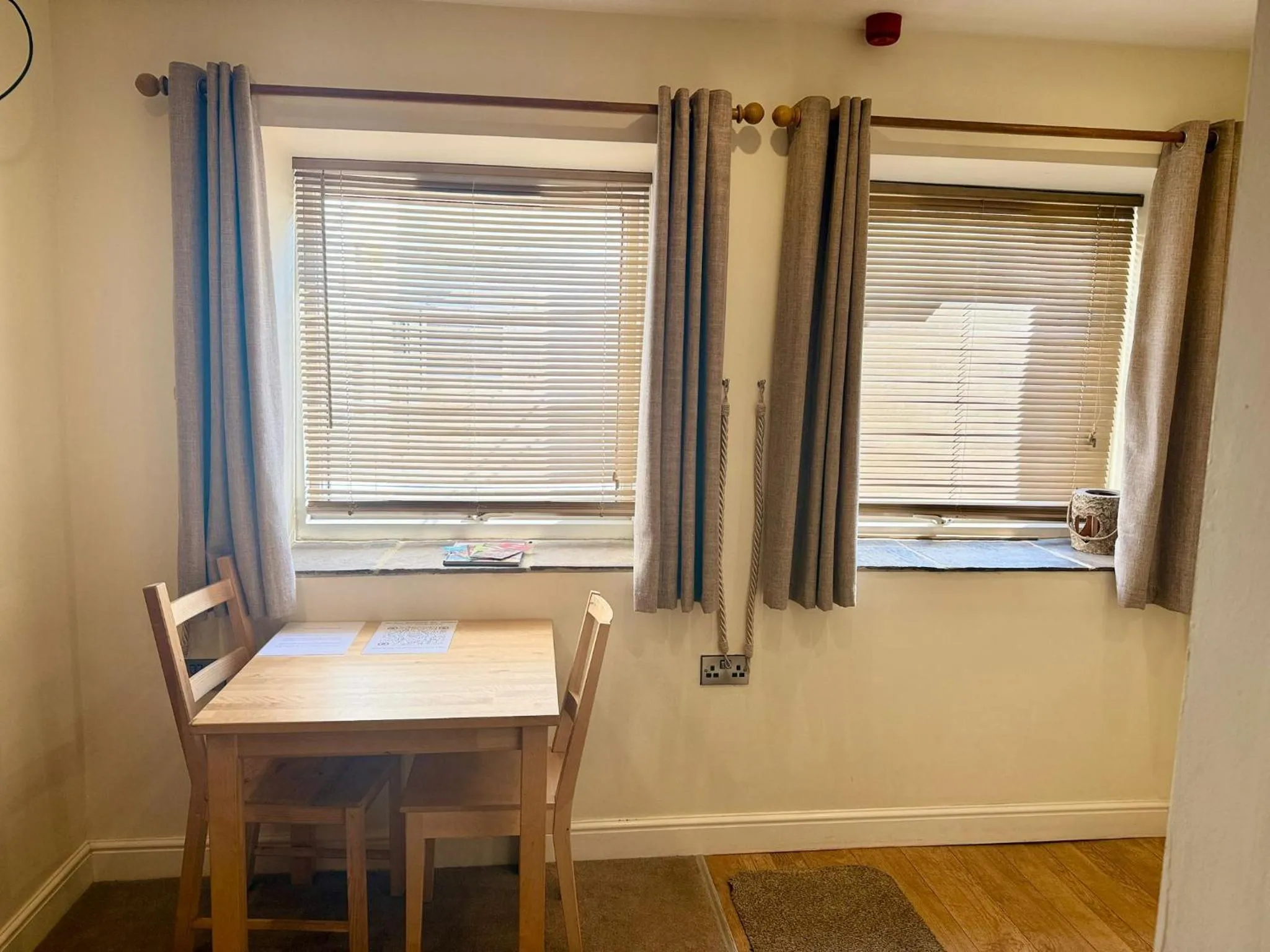 Seating area in The Woodman Inn