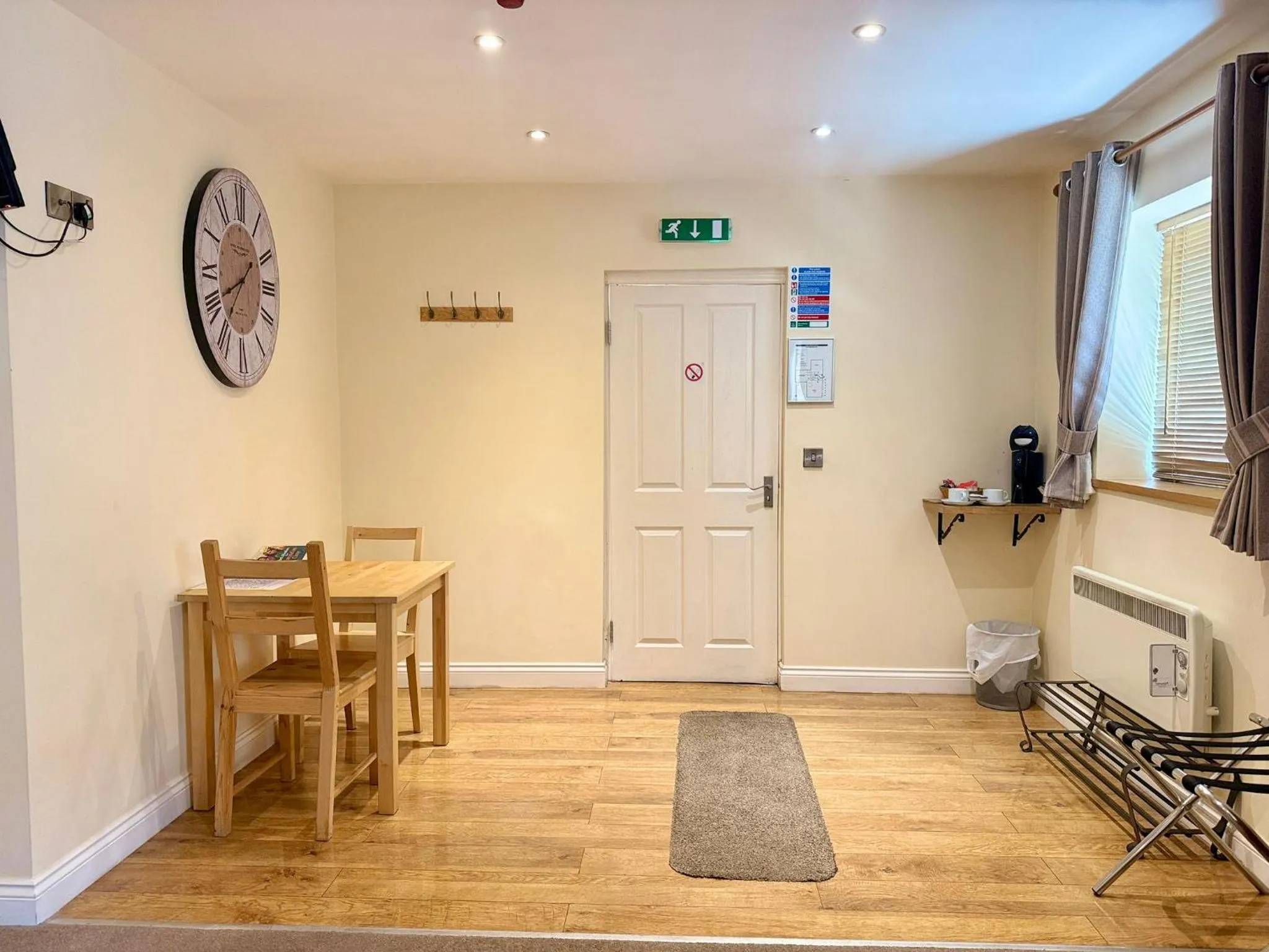 Seating area in The Woodman Inn