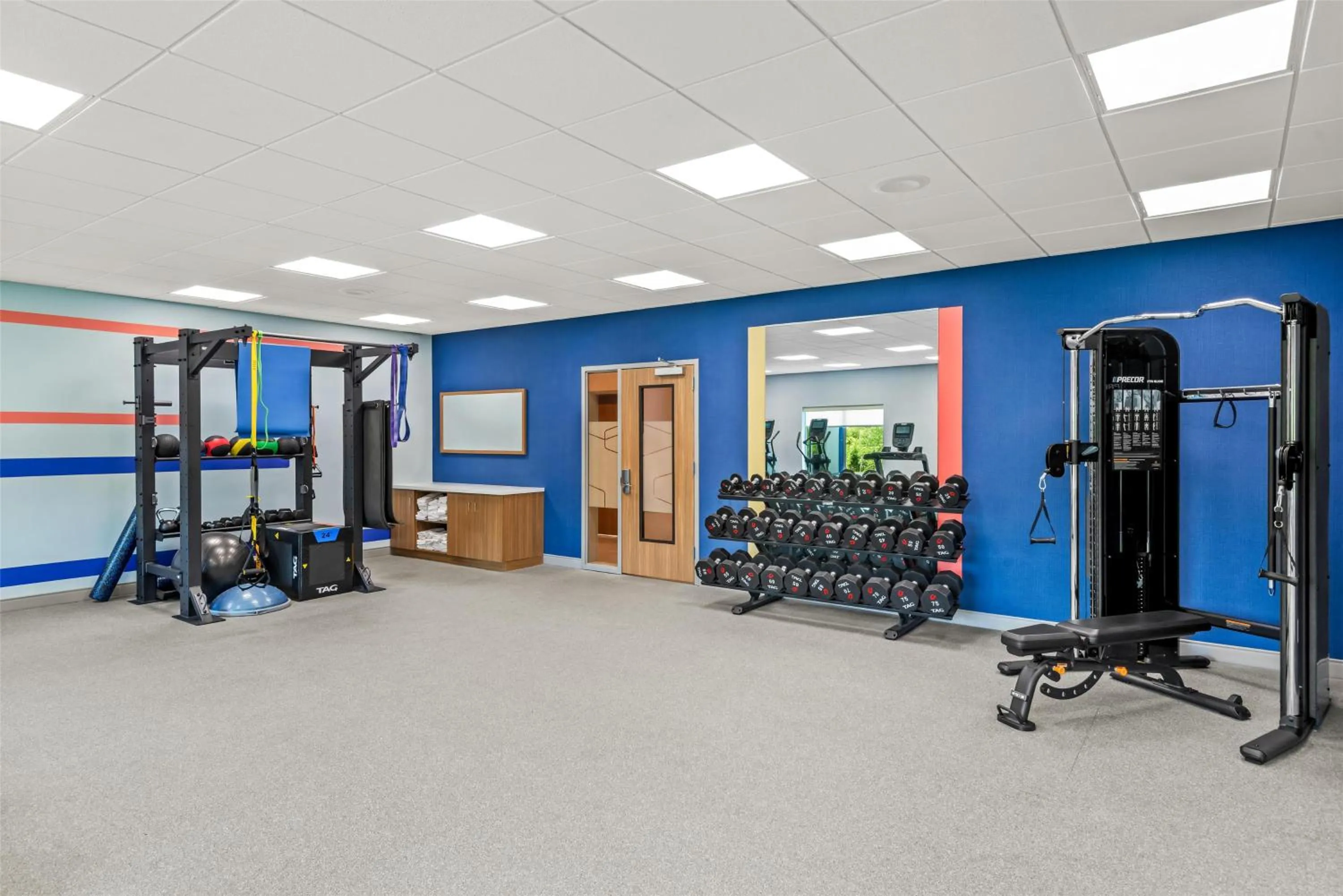 Fitness centre/facilities in Hampton Inn Cooperstown