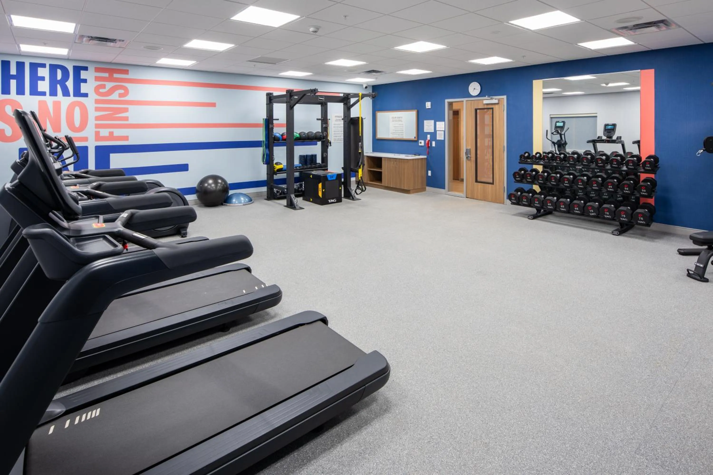 Fitness centre/facilities in Hampton Inn Cooperstown