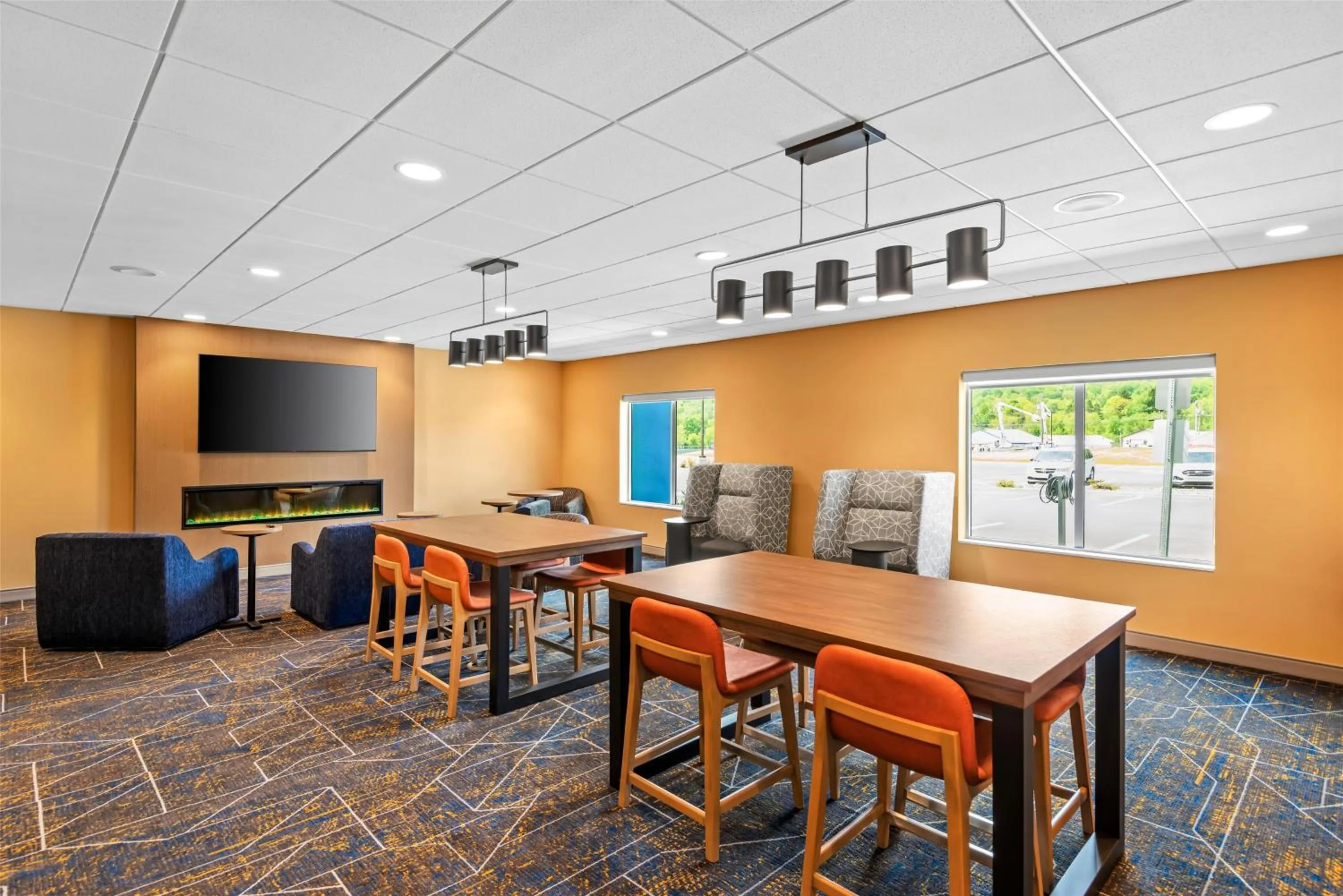 Meeting/conference room in Hampton Inn Cooperstown