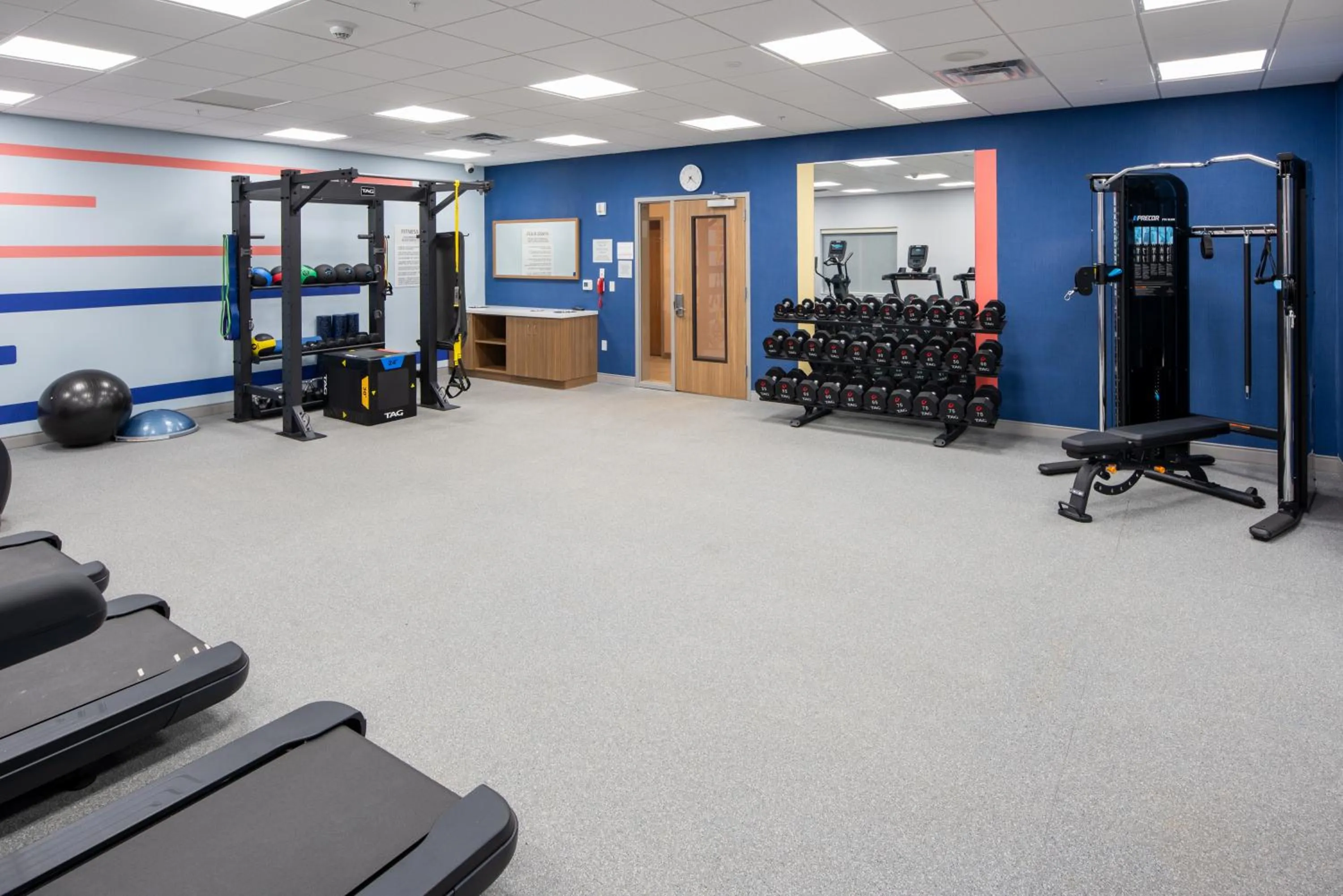Fitness centre/facilities in Hampton Inn Cooperstown