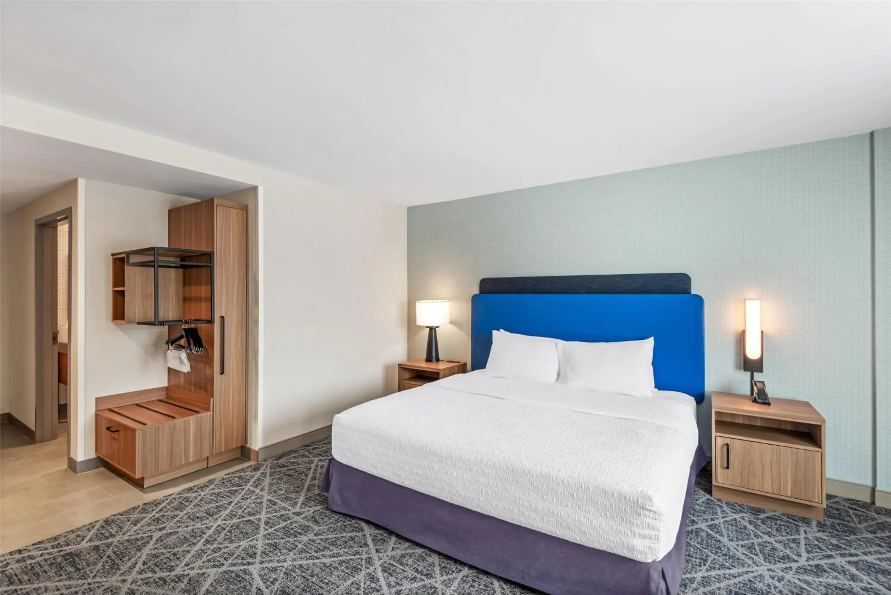 Bed in Hampton Inn Cooperstown Bed in Hampton Inn Cooperstown