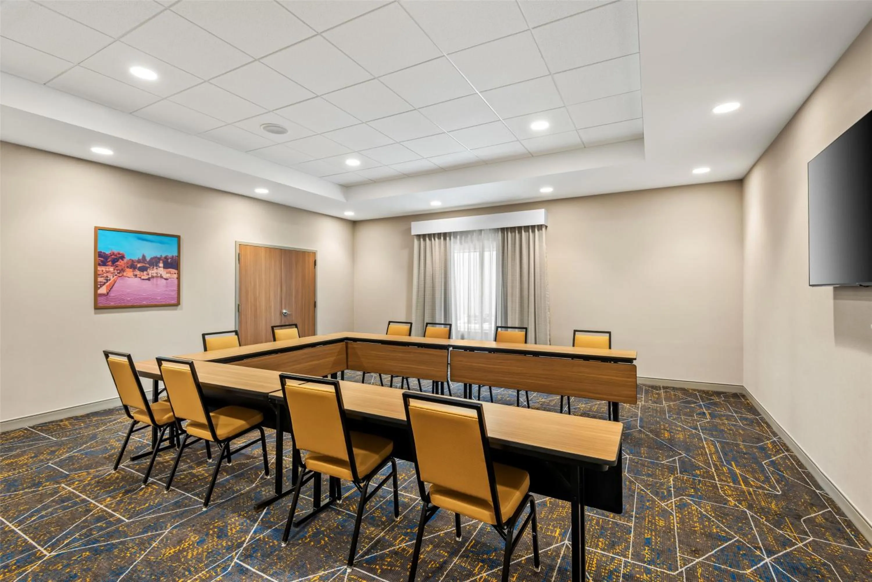 Meeting/conference room in Hampton Inn Cooperstown