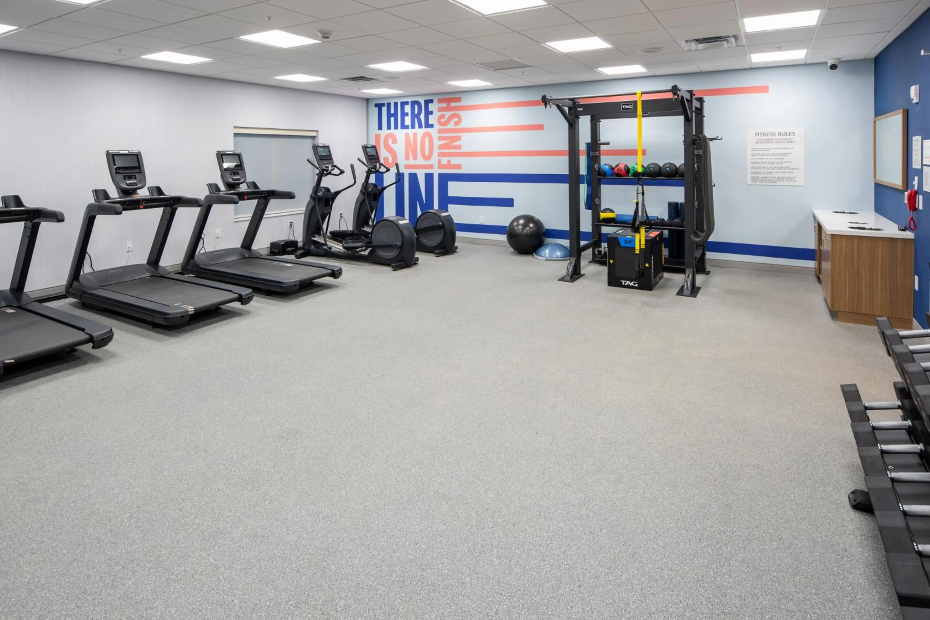 Fitness centre/facilities in Hampton Inn Cooperstown