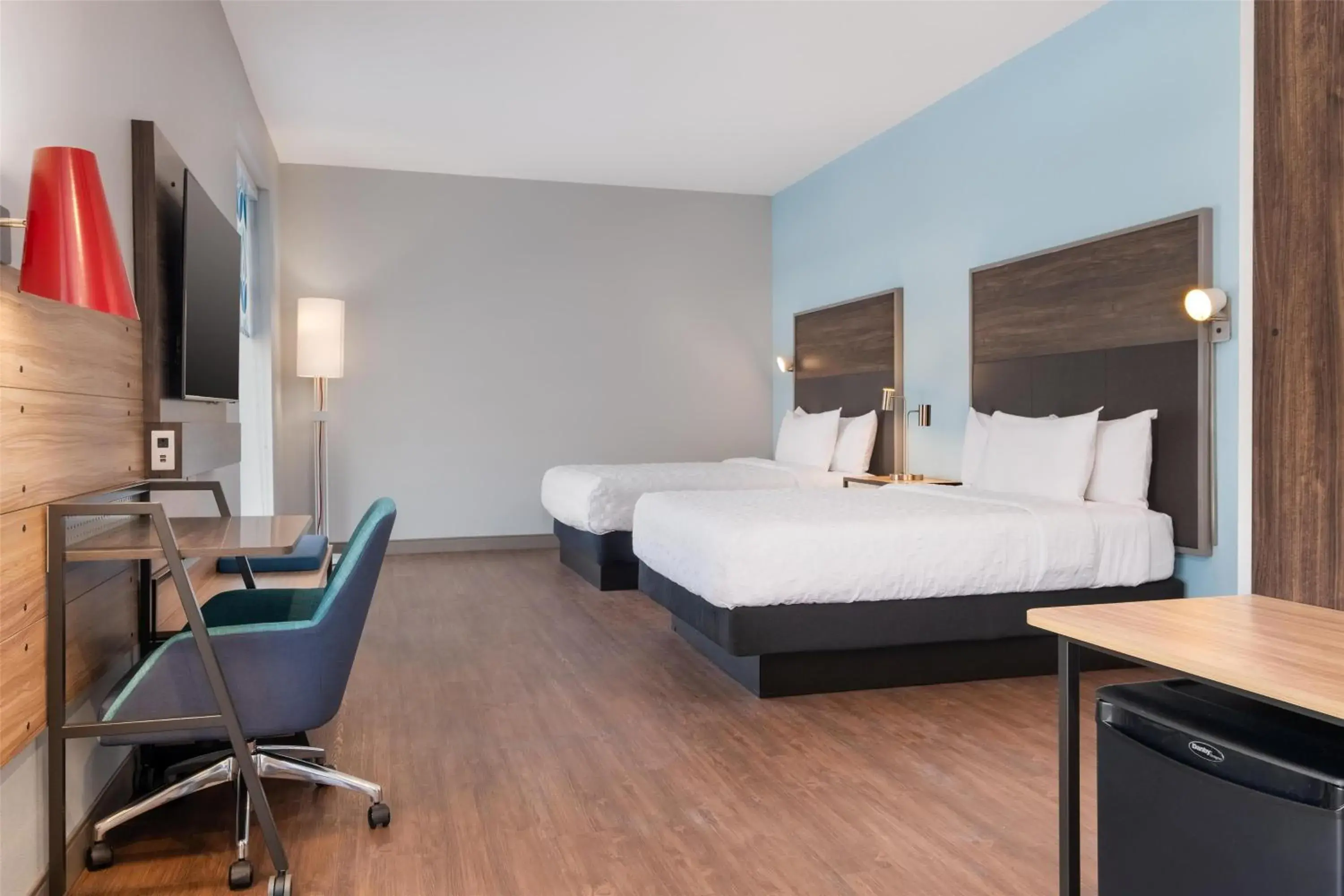 Bed in Tru By Hilton Houston Downtown Convention Center Bed in Tru By Hilton Houston Downtown Convention Center