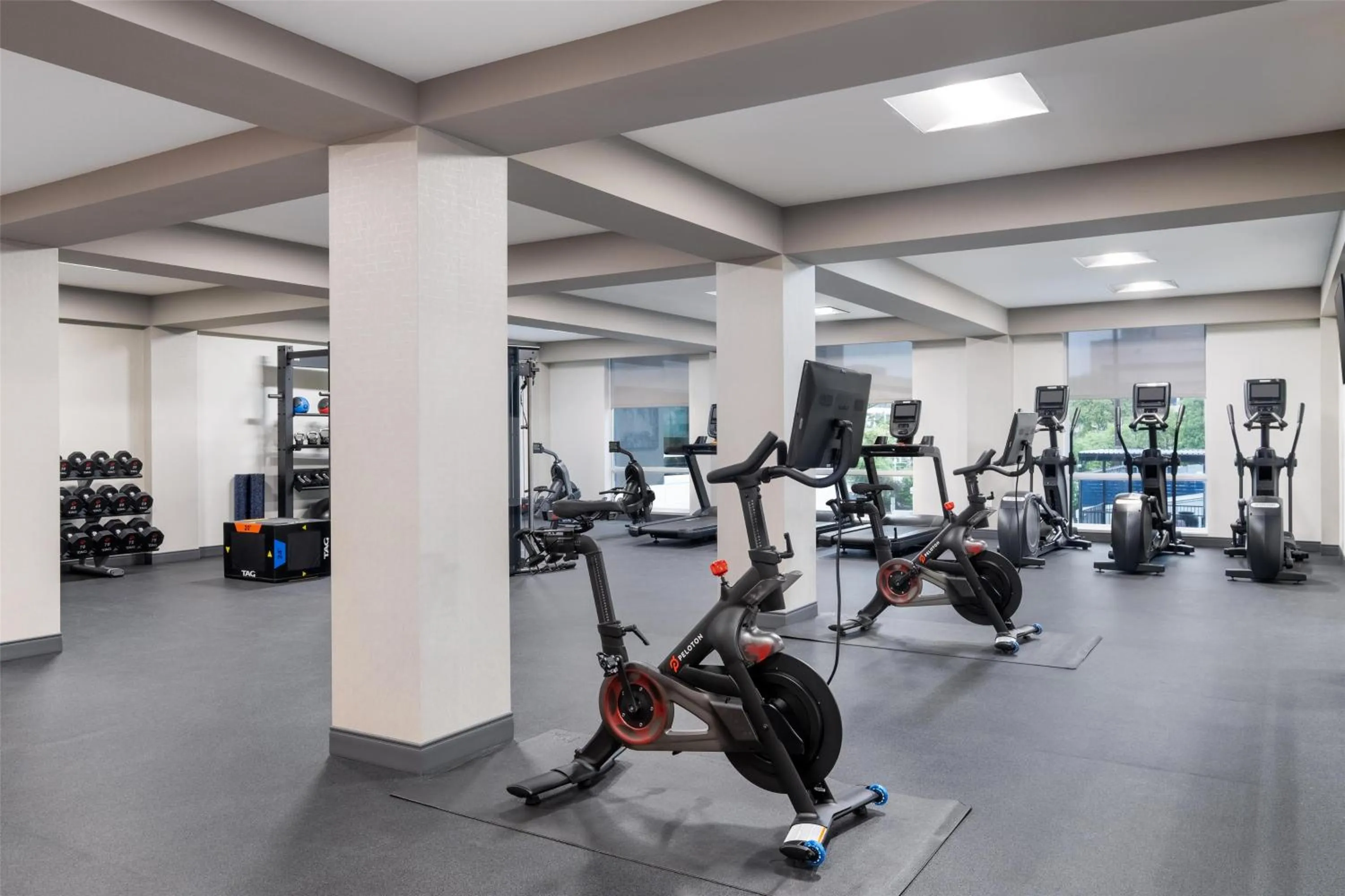 Fitness centre/facilities in Home2 Suites By Hilton Houston Downtown Convention Center