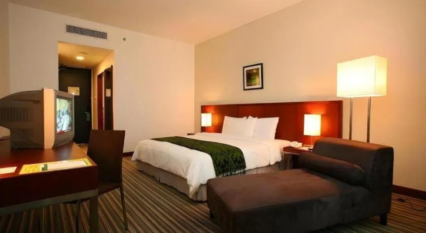 Bed in RH Hotel Sibu