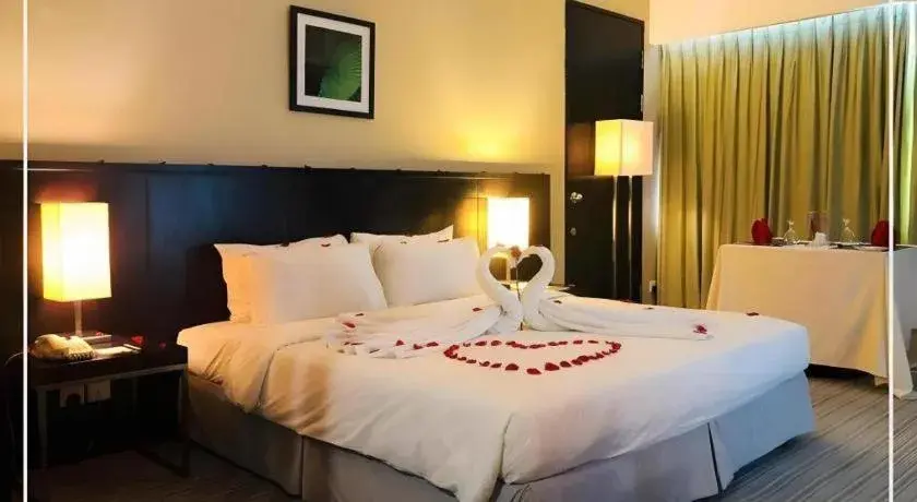 Bed in RH Hotel Sibu Bed in RH Hotel Sibu