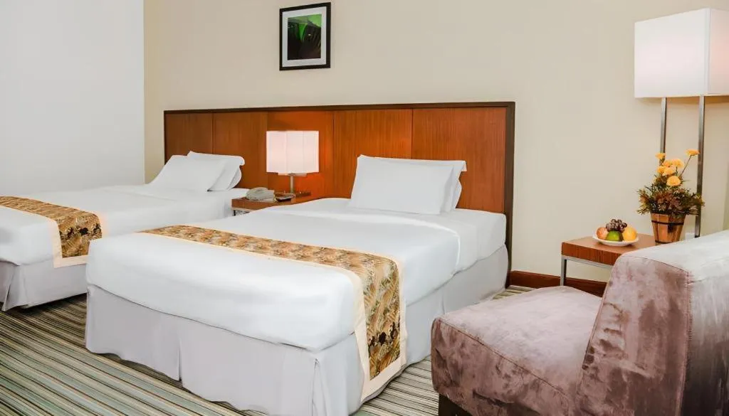 Bed in RH Hotel Sibu