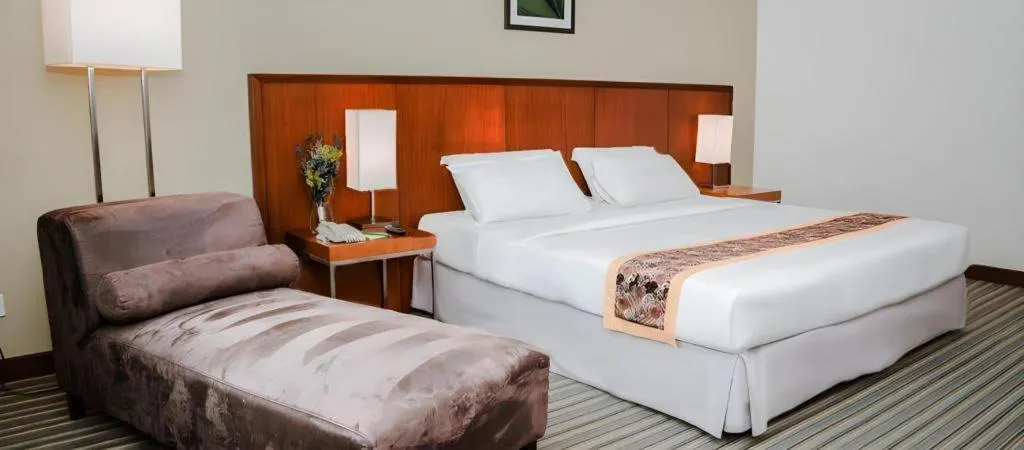 Bed in RH Hotel Sibu