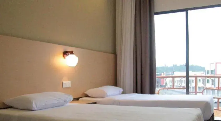 Bed in Lipis Plaza Hotel Bed in Lipis Plaza Hotel