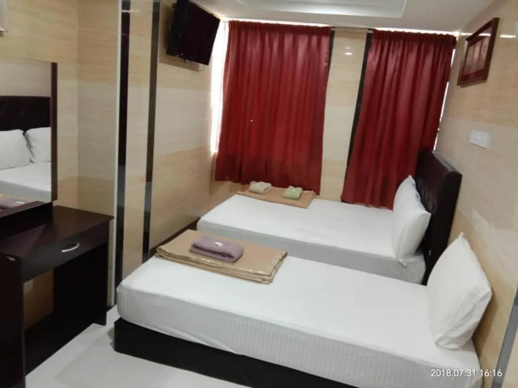 Bed in Batu Caves Hotel