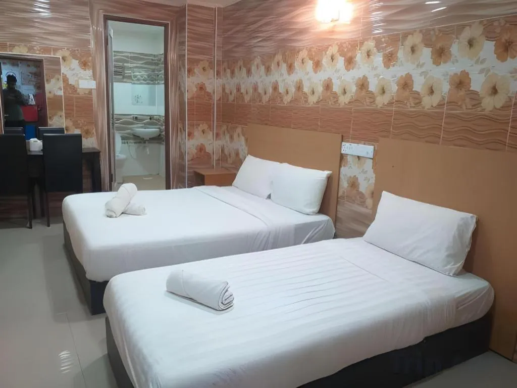 Bed in Batu Caves Hotel