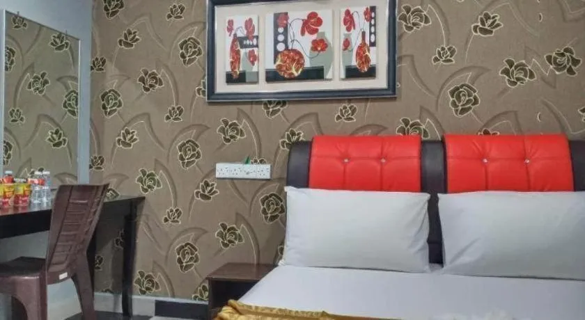 Bed in Batu Caves Hotel