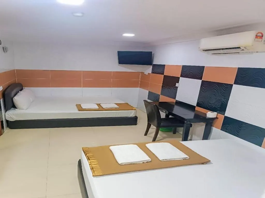 Bed in Batu Caves Hotel