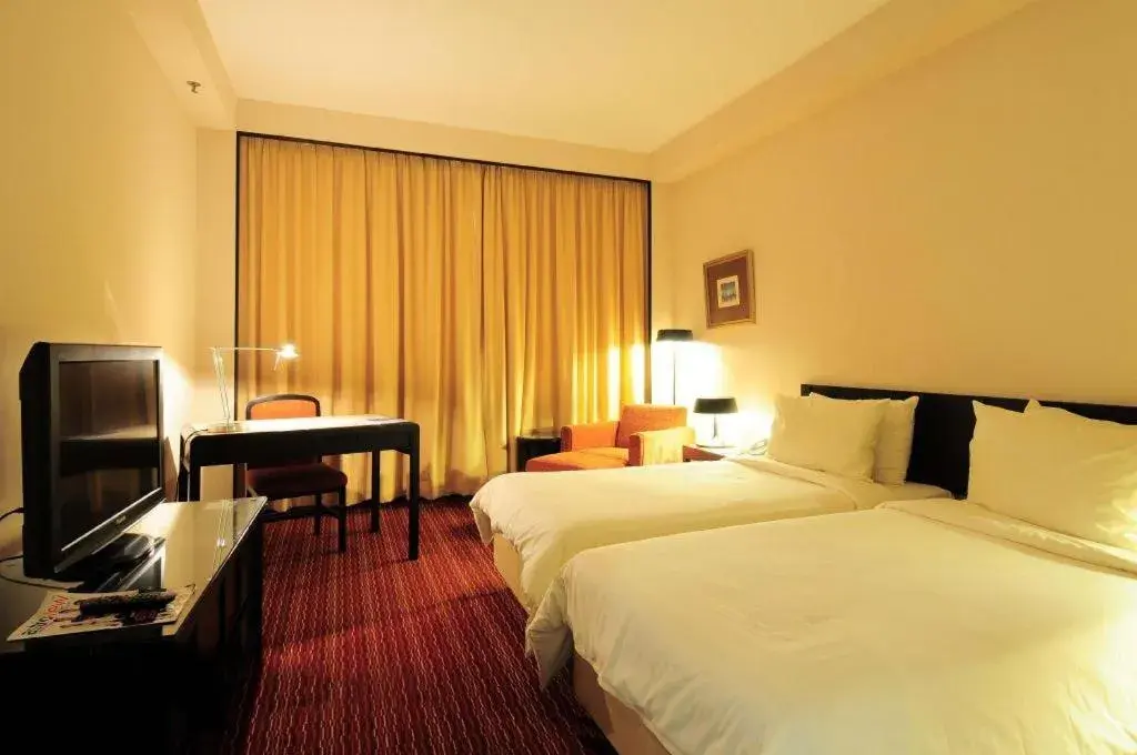 Bed in Tanahmas The Sibu Hotel Bed in Tanahmas The Sibu Hotel