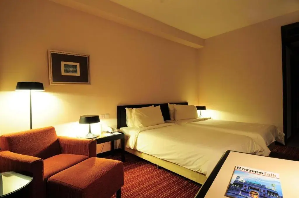 Bed in Tanahmas The Sibu Hotel Bed in Tanahmas The Sibu Hotel