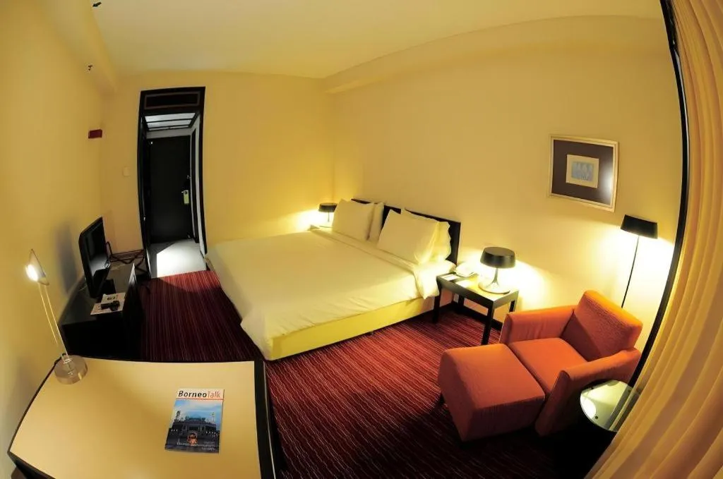 Bed in Tanahmas The Sibu Hotel