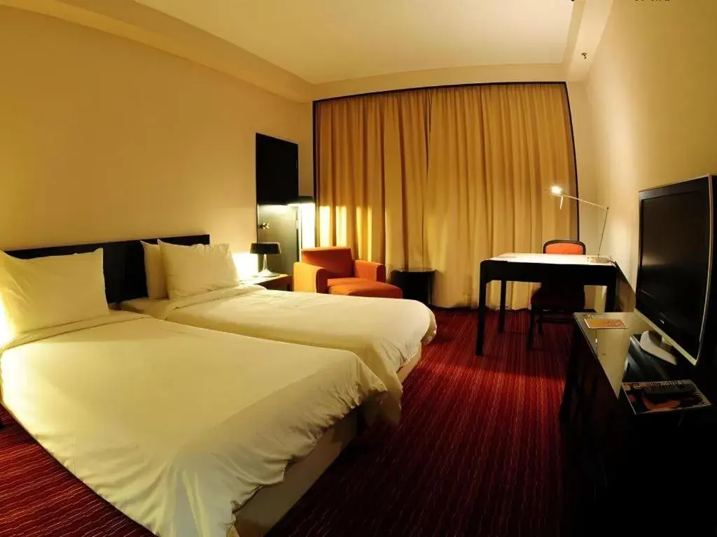 Bed in Tanahmas The Sibu Hotel Bed in Tanahmas The Sibu Hotel