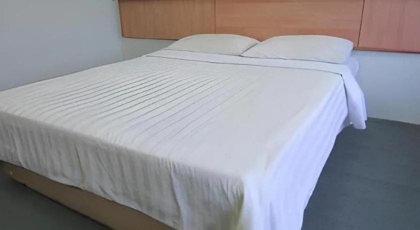 Bed in Hotel Hung Hung