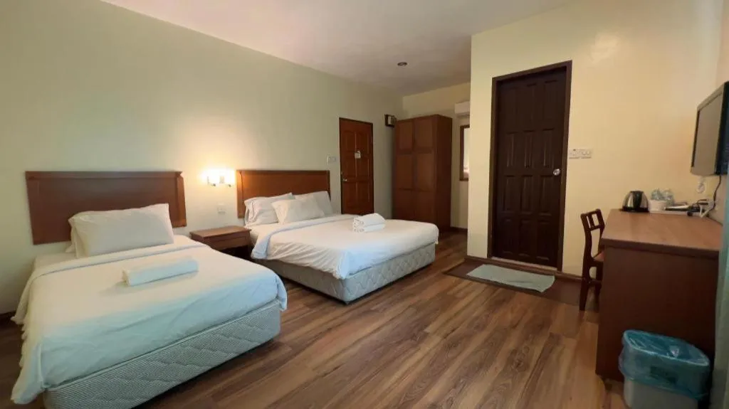 Bed in King Ing Hotel