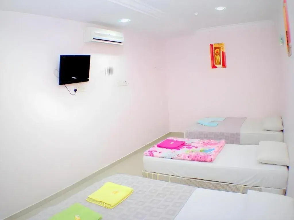 Bed in Taipann Hotel Bed in Taipann Hotel