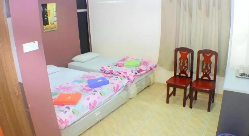 Bed in Taipann Hotel