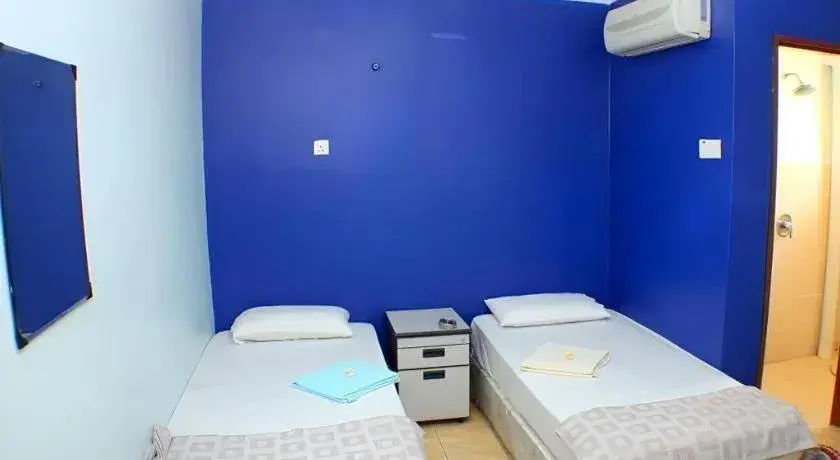 Bed in Taipann Hotel Bed in Taipann Hotel