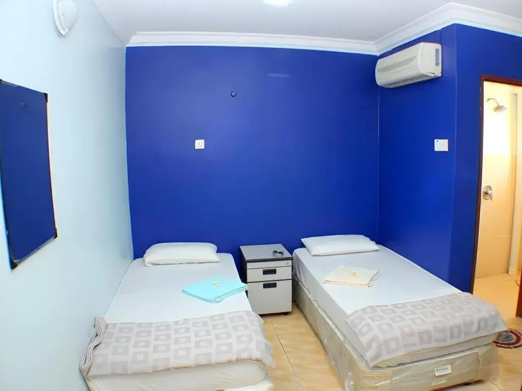 Bed in Taipann Hotel Bed in Taipann Hotel