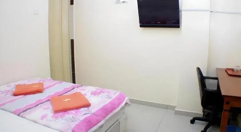 Bed in Taipann Hotel Bed in Taipann Hotel