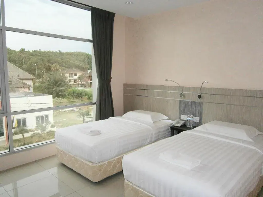 Bed in Hotel Kawan Bed in Hotel Kawan