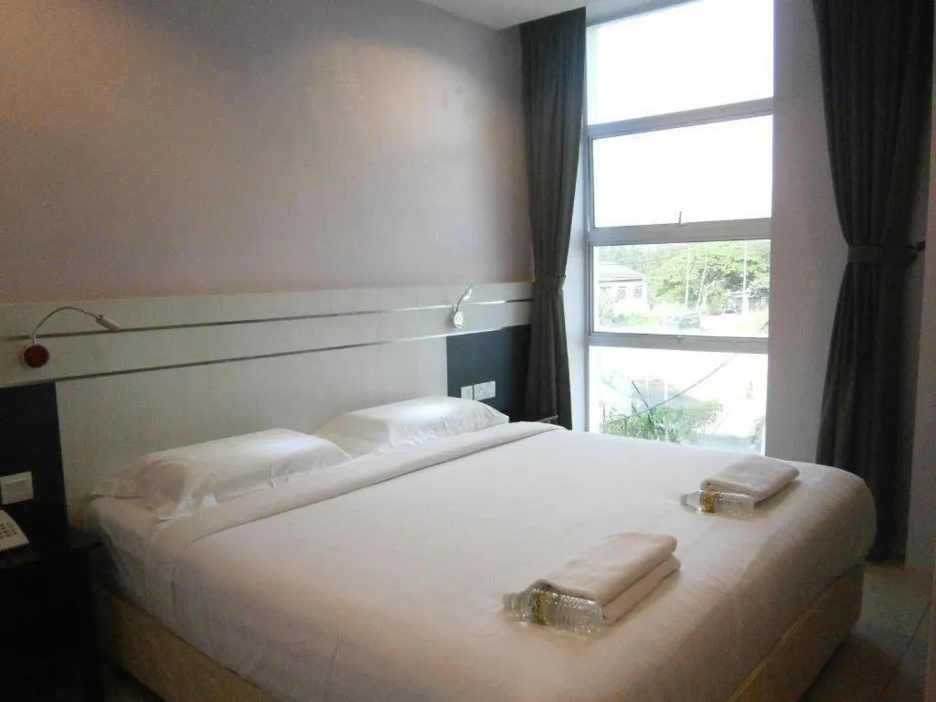 Bed in Hotel Kawan