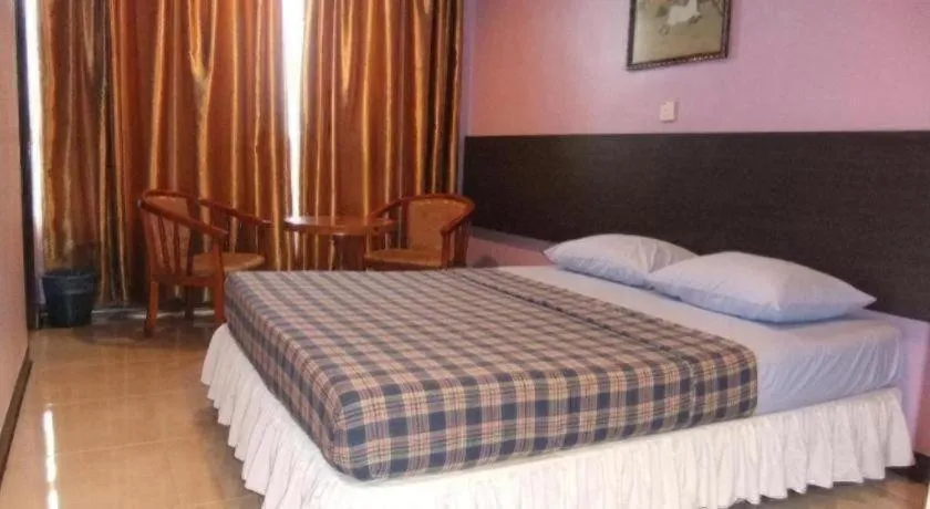 Bed in Hotel Lavender