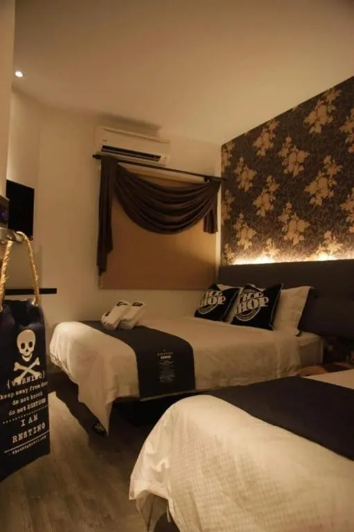 Bed in The Shop Hotel